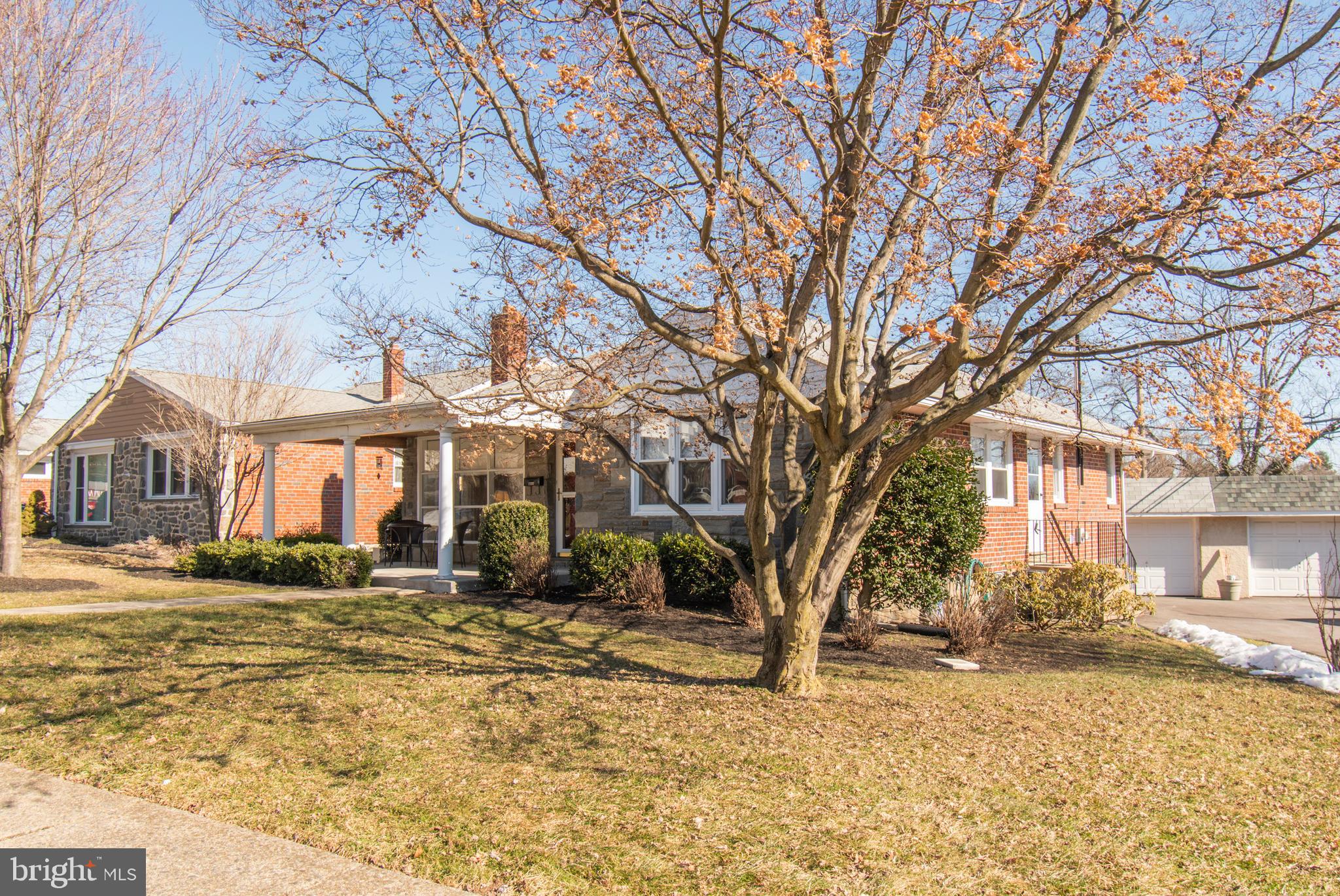 2333 Poplar Road Havertown, PA 19083 - Photo 3 of 38 a view of a house with a snow in front of it