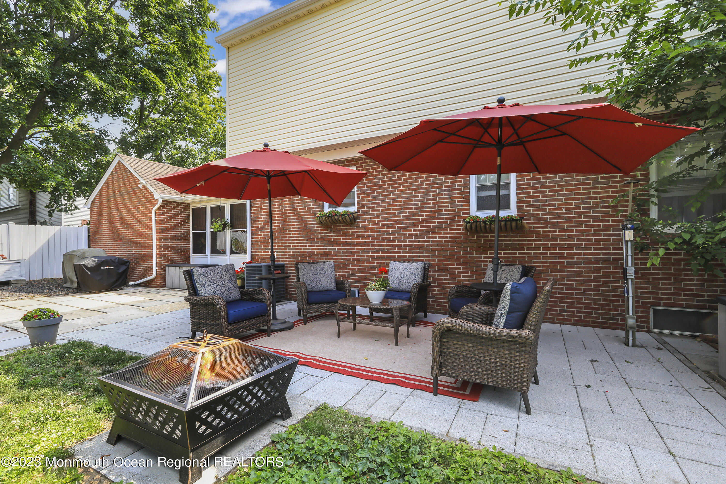 7 Burtina Place Keyport, NJ 07735 - Photo 28 of 29 an outdoor space with patio table and chairs
