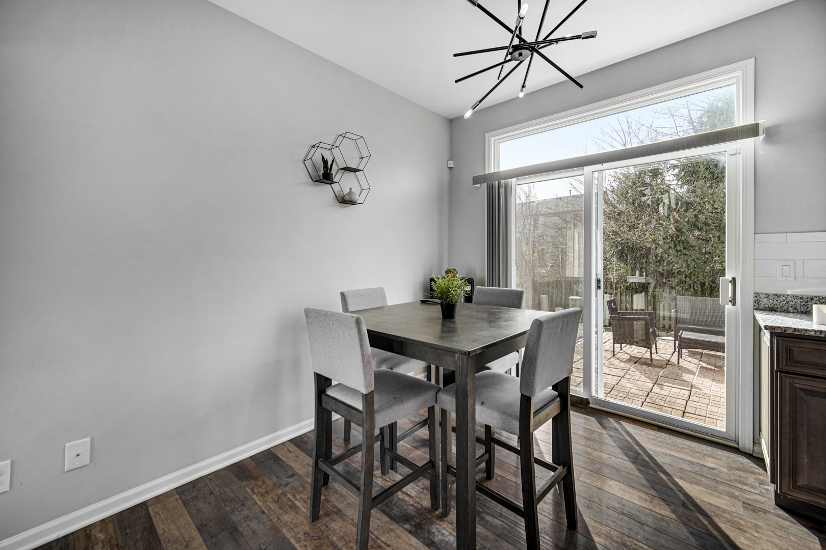 1741 Raleigh Trail Romeoville, IL 60446 - Photo 8 of 20 a view of a dining room with furniture window and wooden floor