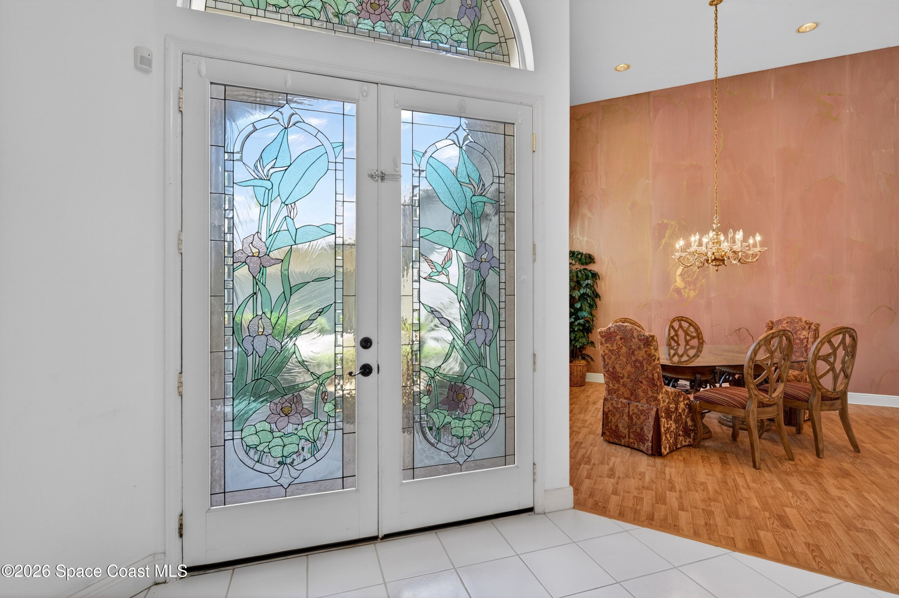 900 Bluegrass Lane Rockledge, FL 32955 - Photo 12 of 73 Beautiful Staned Glass Entry