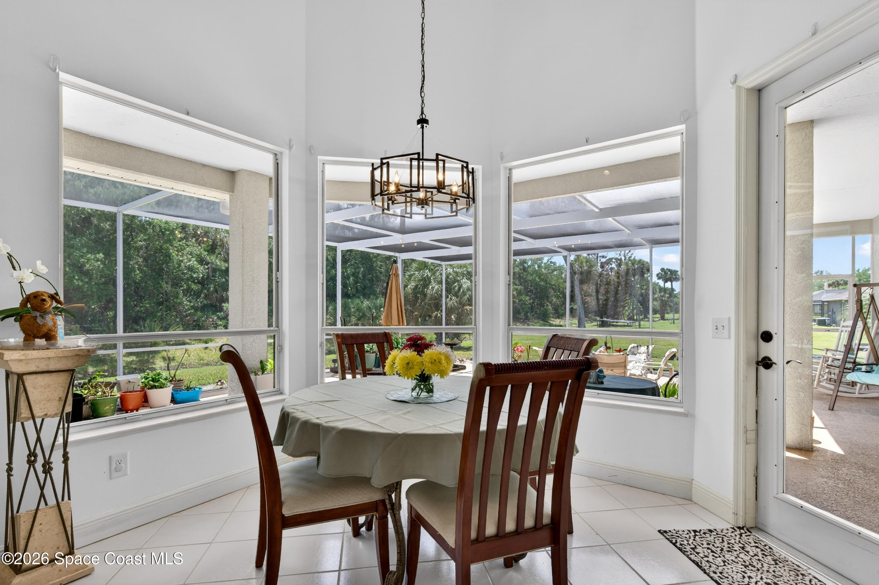 900 Bluegrass Lane Rockledge, FL 32955 - Photo 29 of 73 Large Nook Area Overlooks Lanai