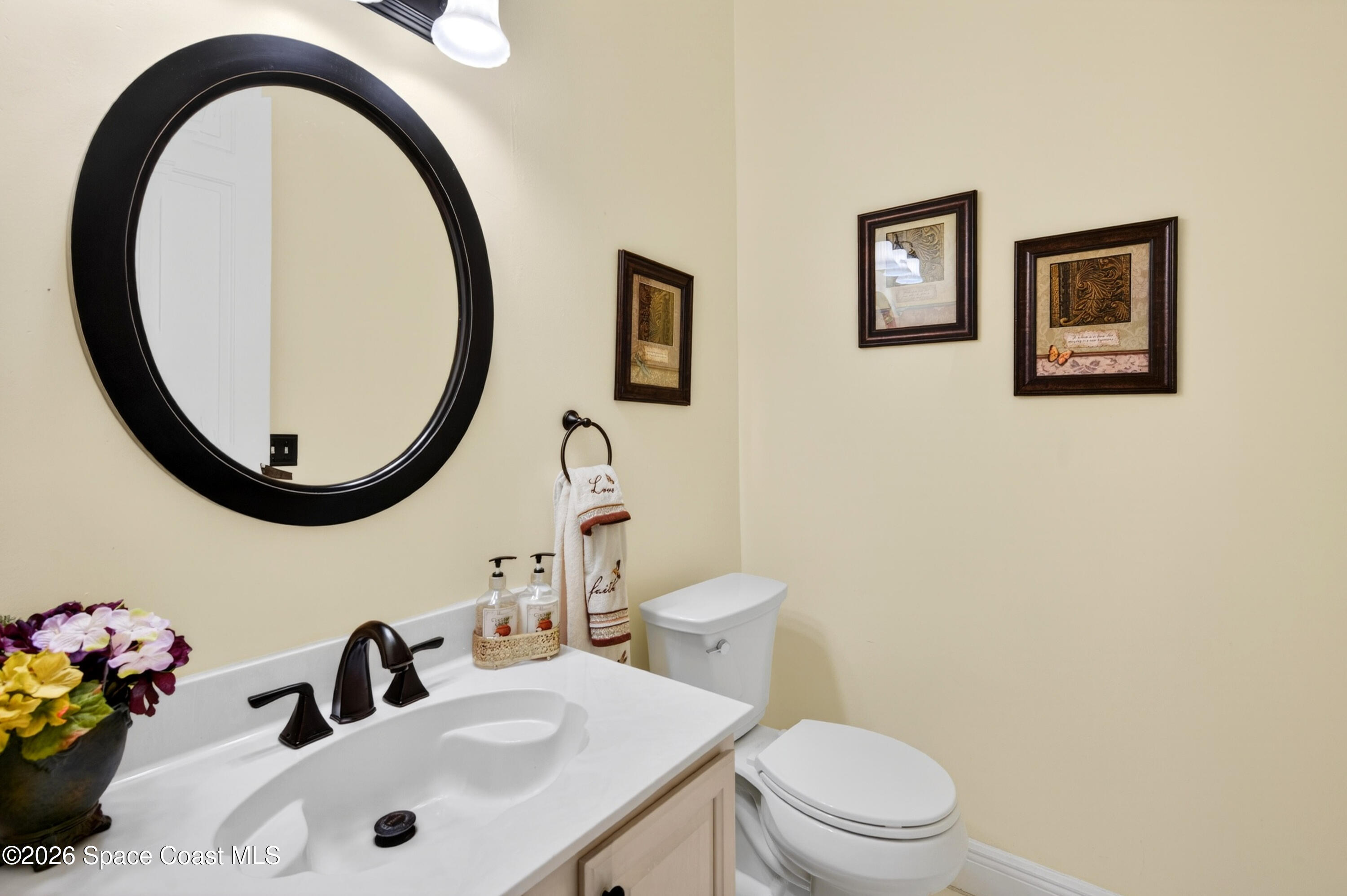 900 Bluegrass Lane Rockledge, FL 32955 - Photo 45 of 73 Guest Half Bath