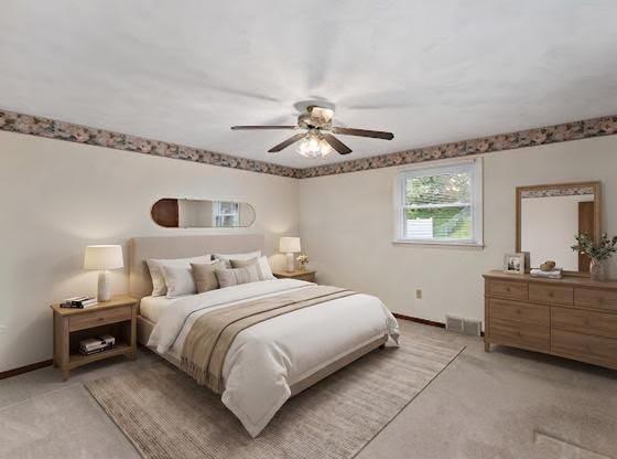 27 Dover Road Irwin, PA 15642 - Photo 13 of 43 a bedroom with a bed and a chandelier