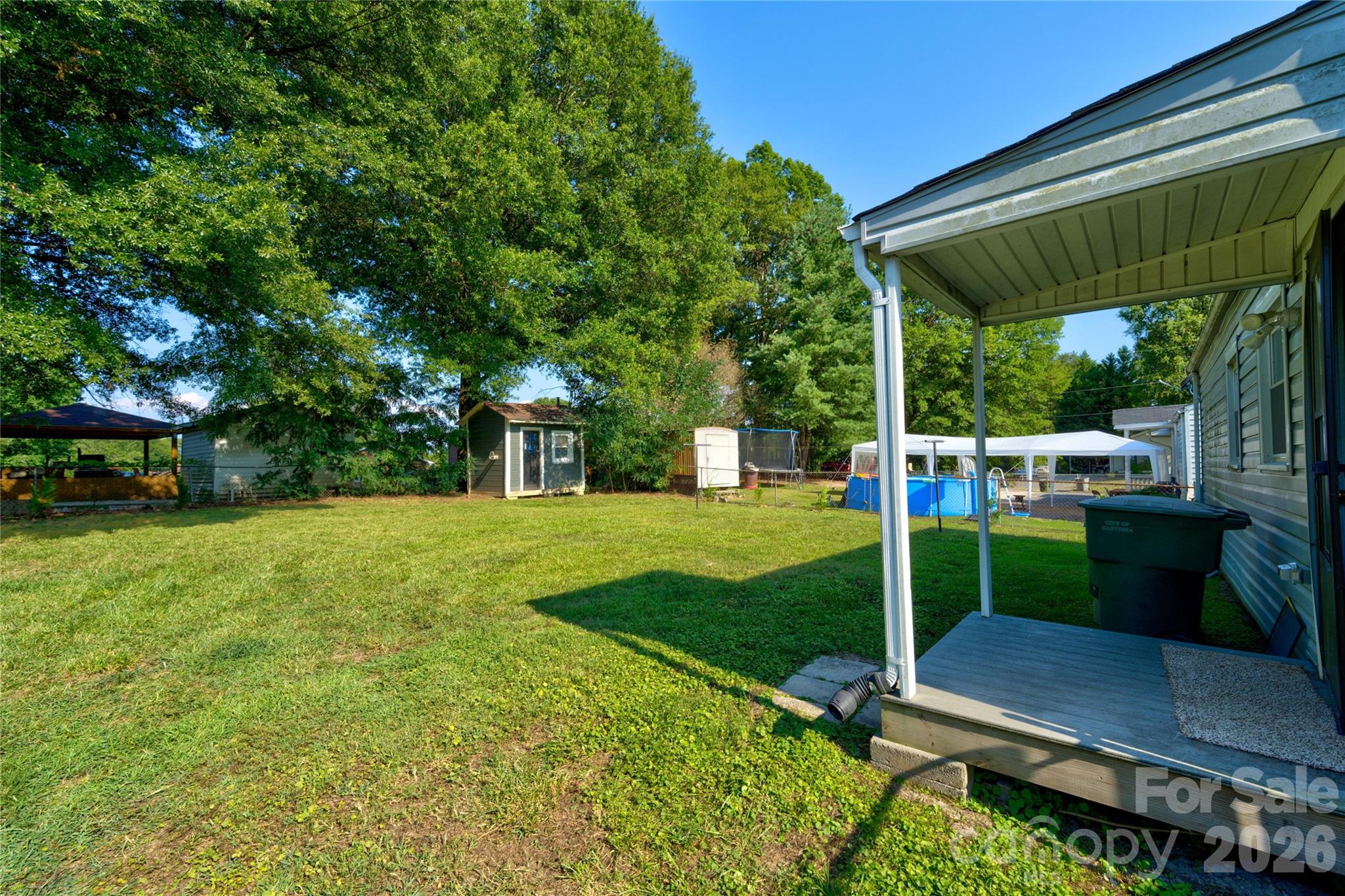 308 South Myrtle School Road Gastonia, NC 28052 - Photo 20 of 22 a view of a garden with plants