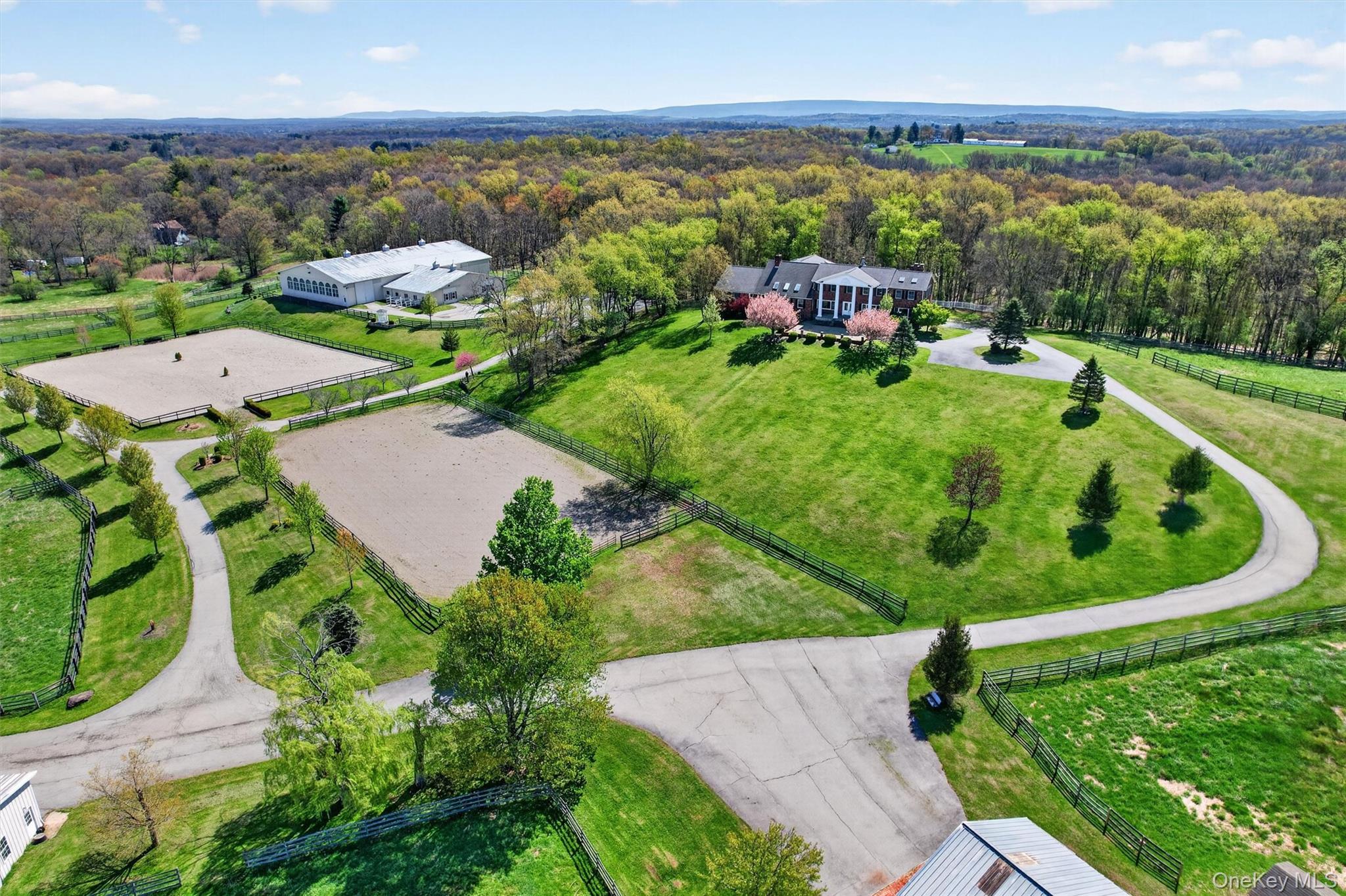 285 Hill Road Goshen, NY 10924 - Photo 6 of 49 Watch the action in the rings from the front patio!