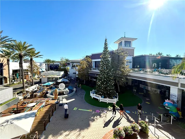 a view of a balcony with an outdoor space