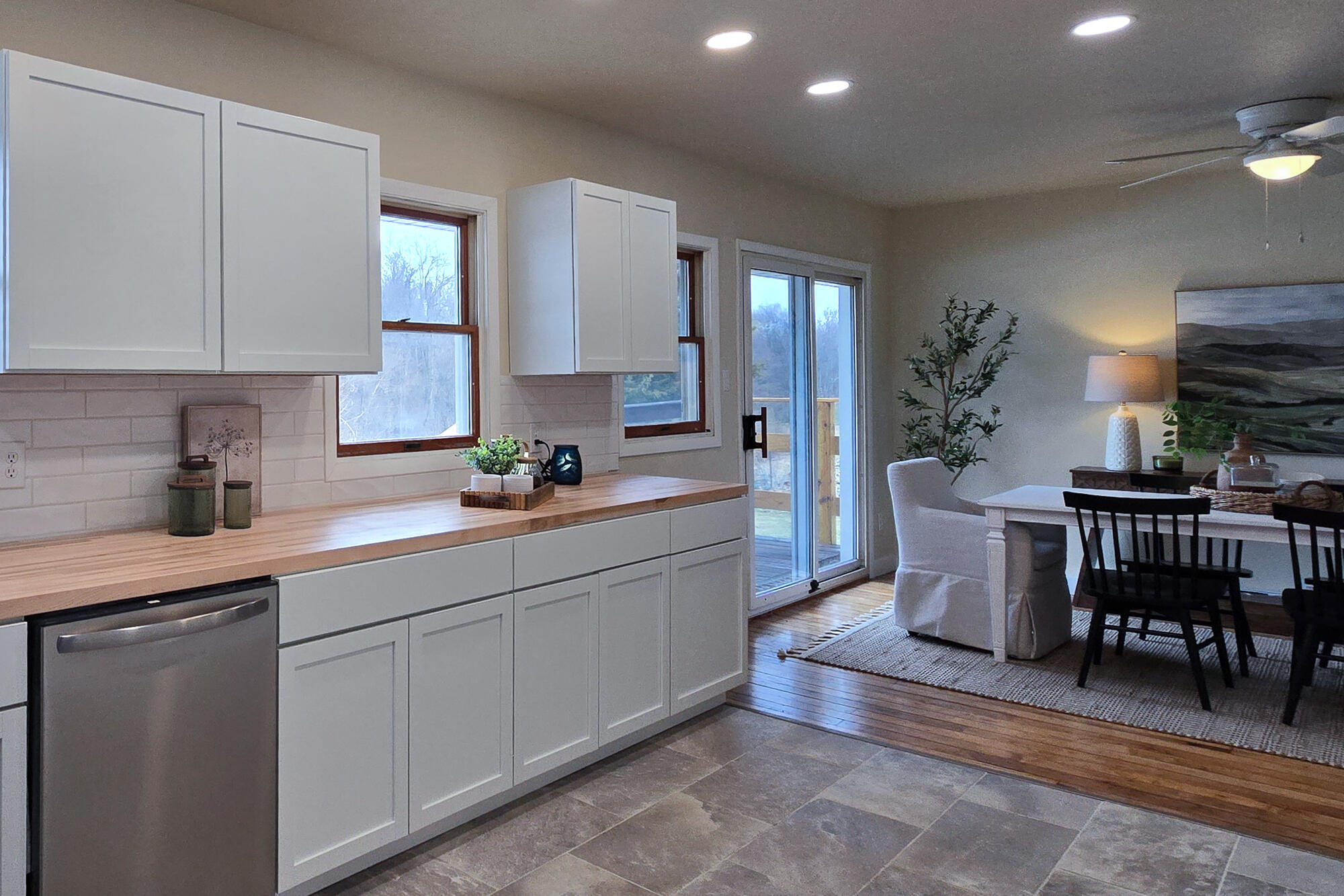 2800 Mayflower Road Niles, MI 49120 - Photo 13 of 19 2800 Mayflower new kitchen to dining