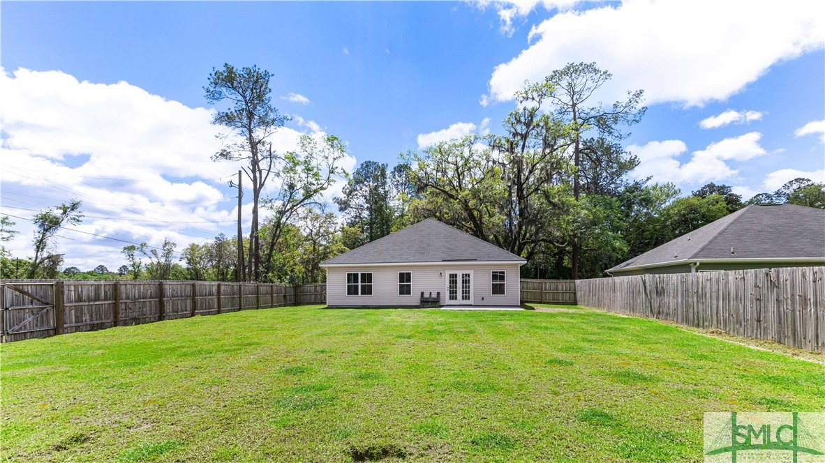 436 Talmadge Road Allenhurst, GA 31301 - Photo 4 of 30 Backyard looking towards house