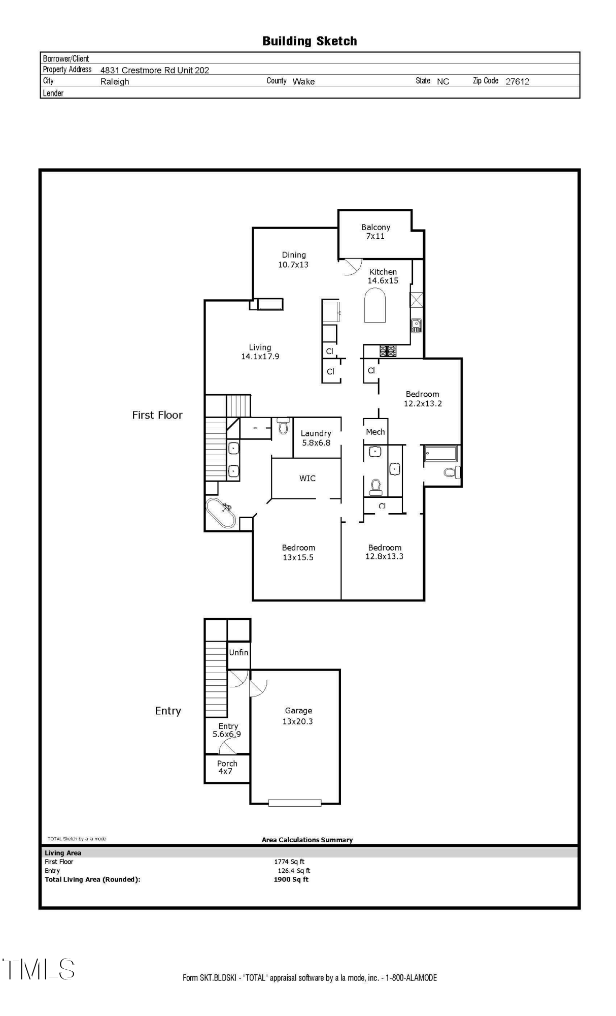 4831 Crestmore Road, Unit 202 Raleigh, NC 27612 - Photo 45 of 45 Gallery Image 45