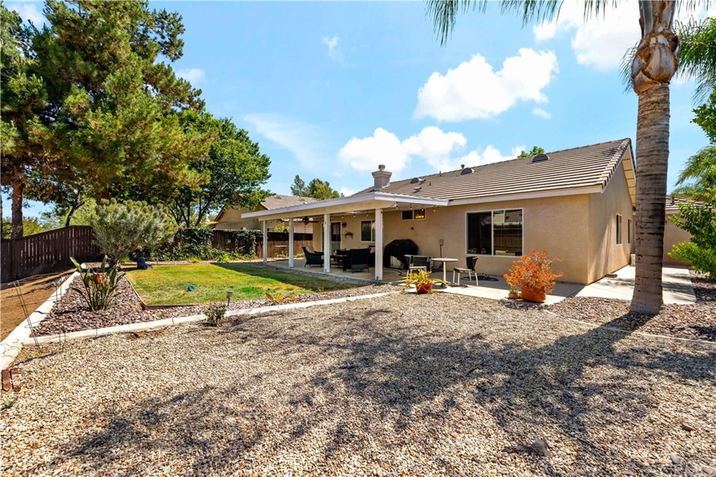 36661 Beech Street Winchester, CA 92596 - Photo 26 of 33 a view of a house with swimming pool and sitting area