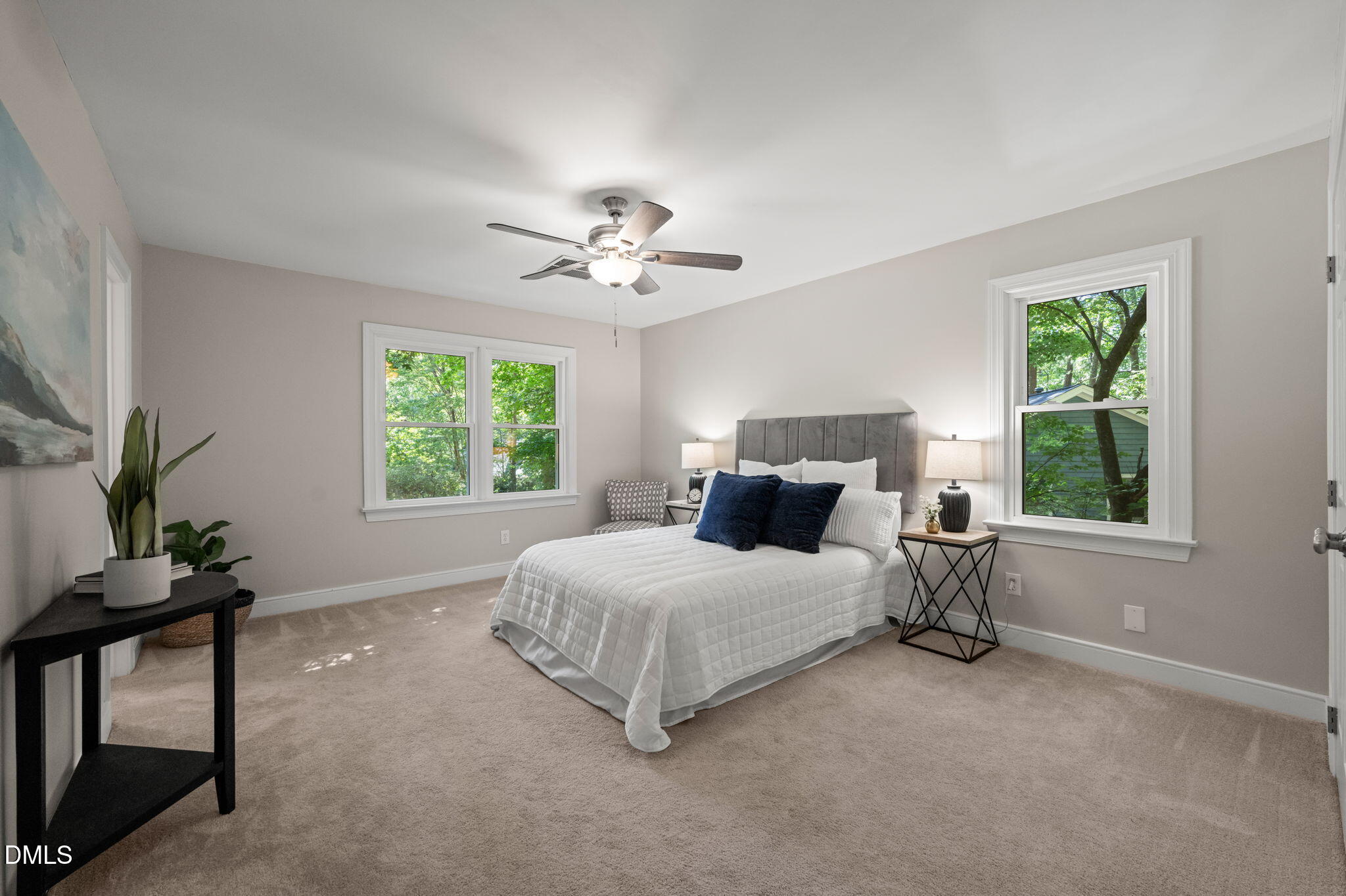 18 Strawberry Ridge Lane Durham, NC 27713 - Photo 26 of 59 a spacious bedroom with a bed and a window