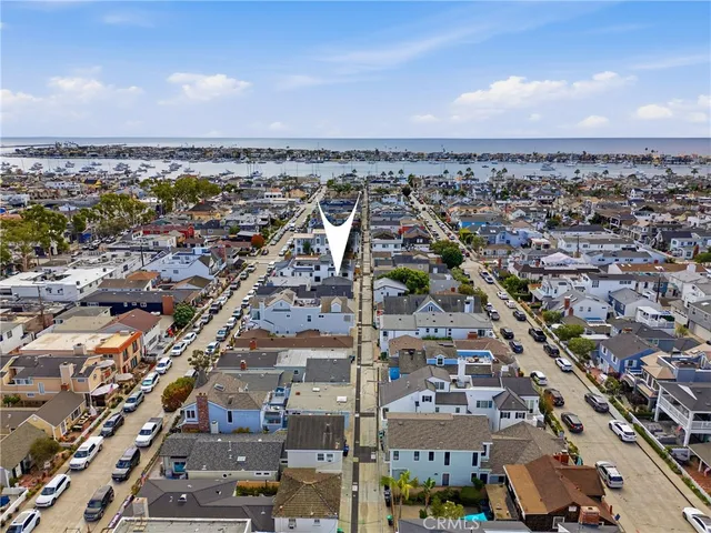 an aerial view of a city with lots of residential buildings