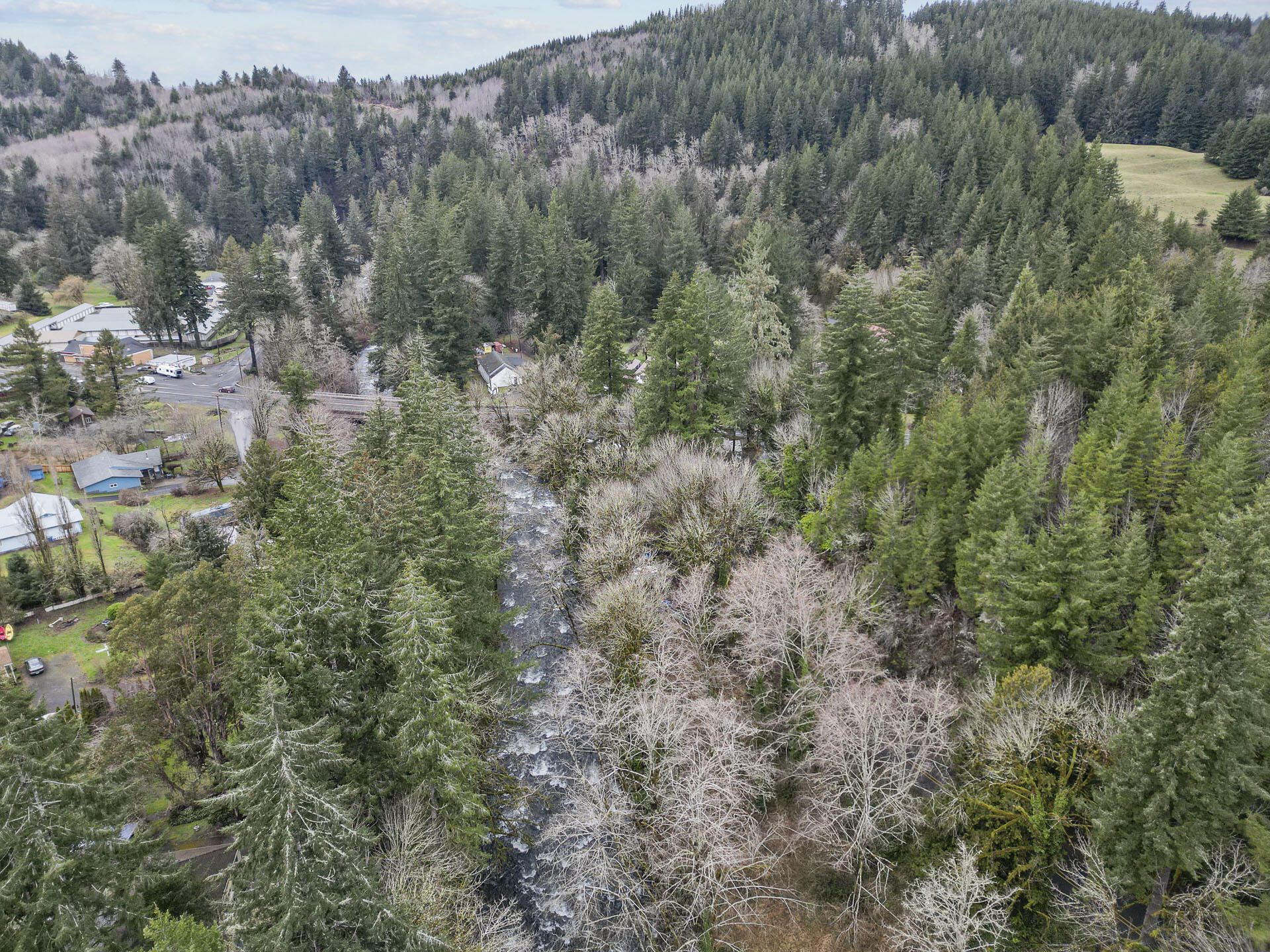 400 North Slick Rock Creek Road Otis, OR 97368 - Photo 6 of 20 Drone- View of Lot