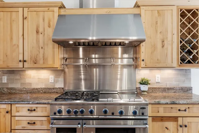 a close view of stove top oven
