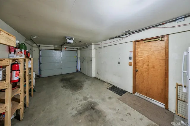 a view of storage and utility room