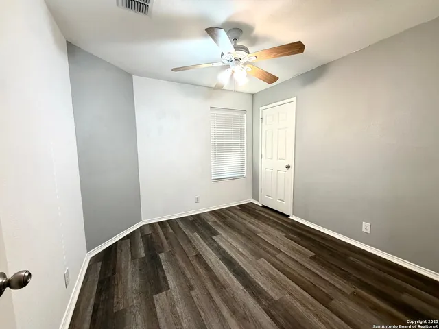 wooden floor in an empty room