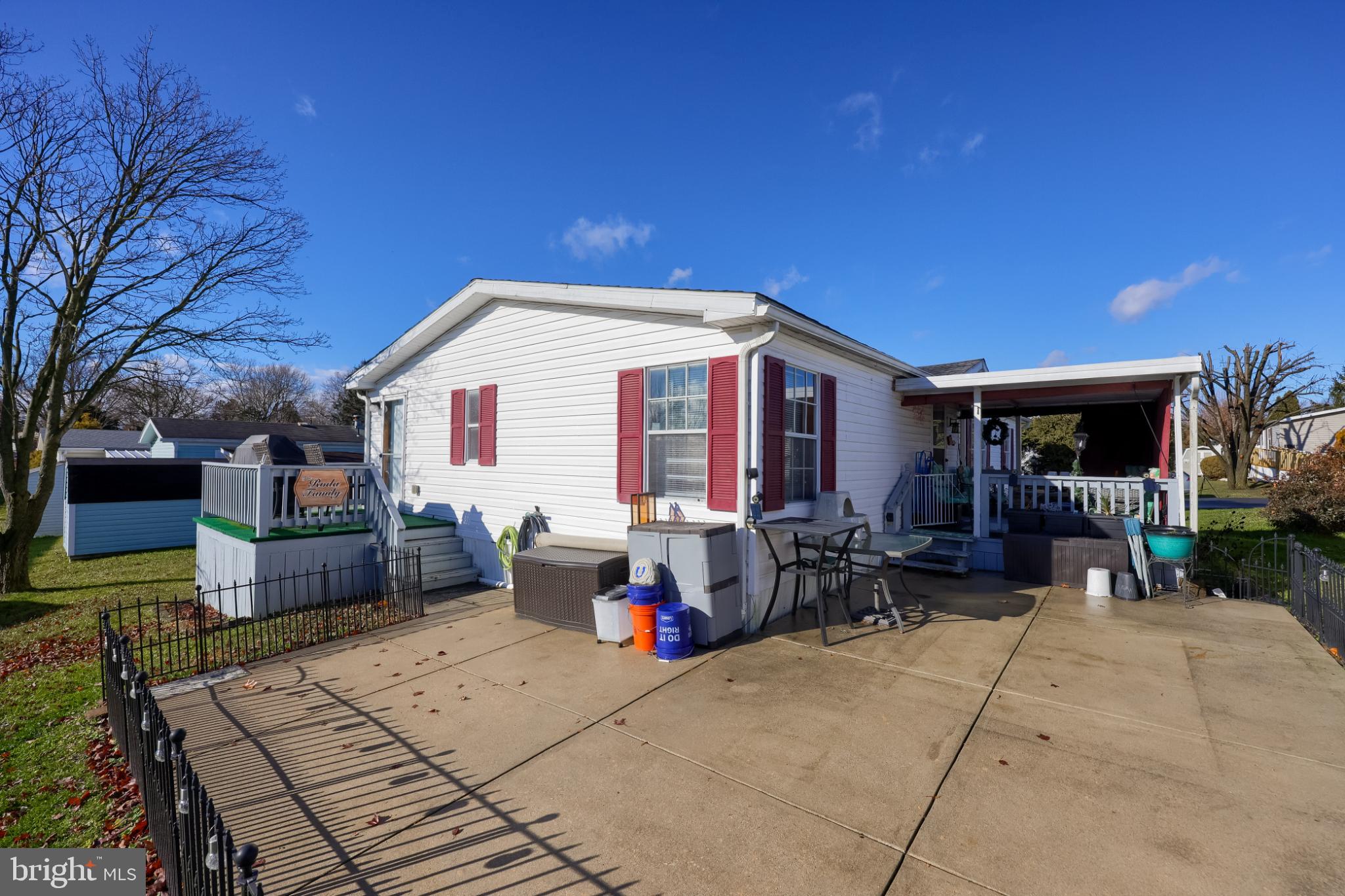 104 Fox Run Court Lancaster, PA 17603 - Photo 3 of 17 a view of a dinning table and chairs in patio of the house