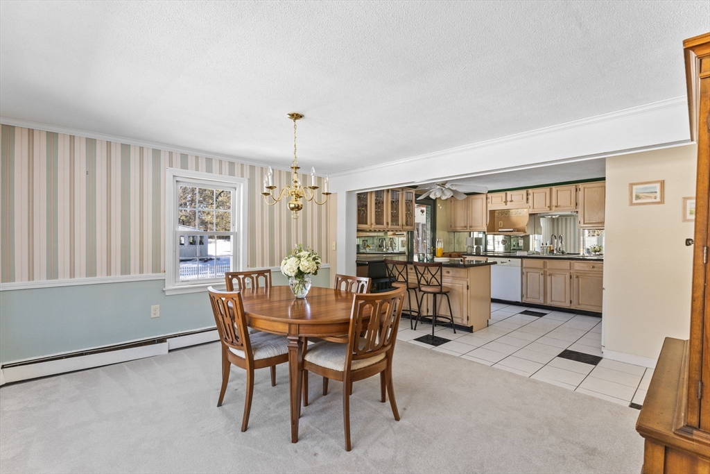 39 MacDonald Circle Walpole, MA 02081 - Photo 21 of 38 a view of a dining room with furniture and window