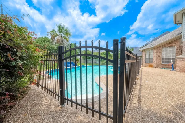 a view of a house with a patio