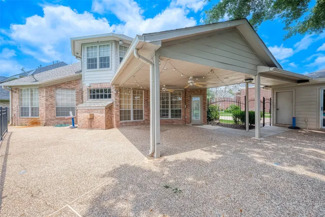 a view of a roof deck