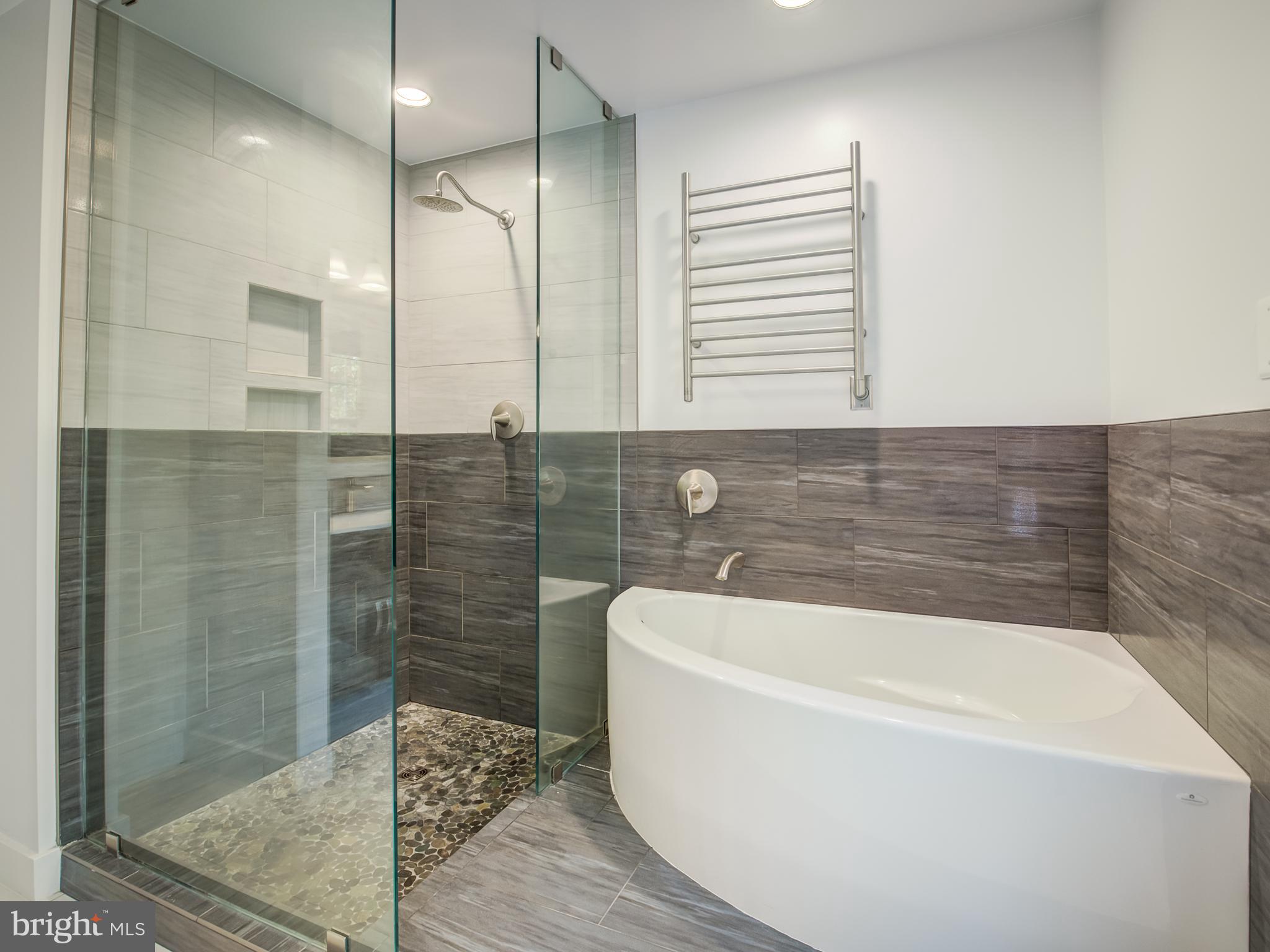 483 Poplar Road Fredericksburg, VA 22406 - Photo 41 of 64 Master Bath - Freestanding Soaking Tub and Shower
