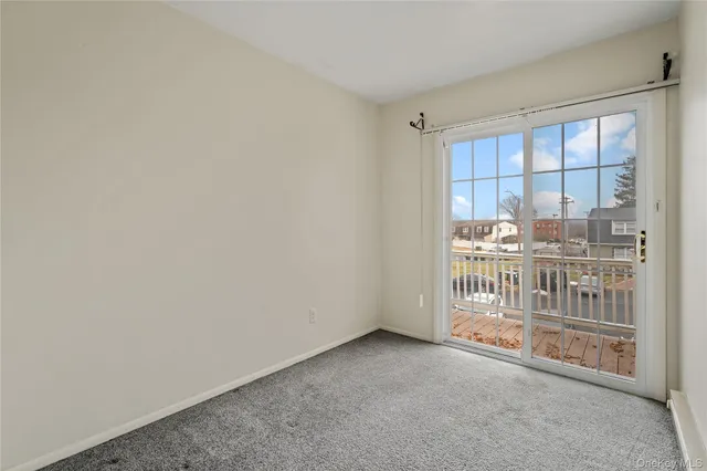 a view of a room with stairs