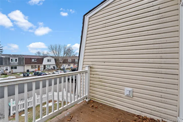 a view of a house with a door