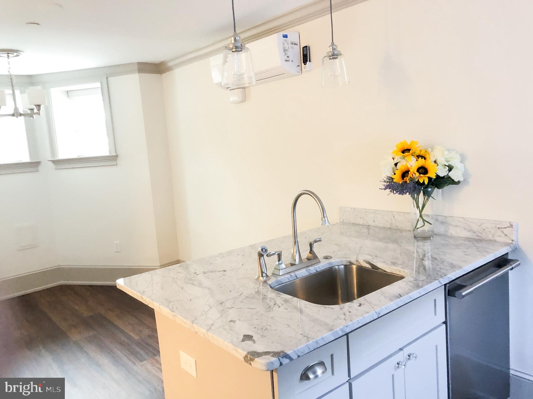 1302 East Capitol Street Northeast, Unit B Washington, DC 20003 - Photo 5 of 23 a close view of sink and tap