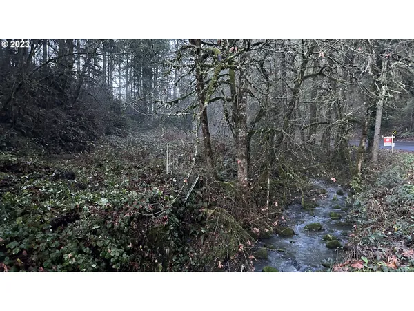 a open area of a house with a yard