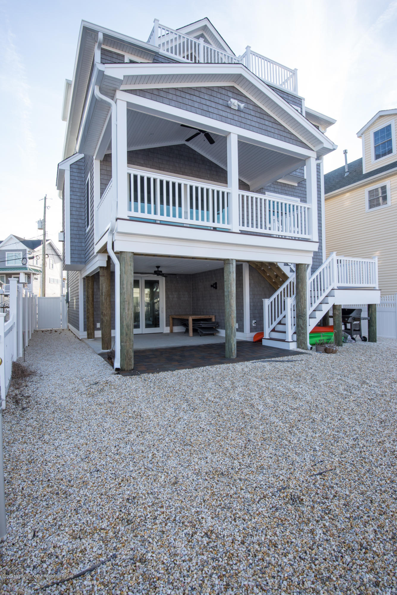 210 Johnson Road Lavallette, NJ 08735 - Photo 3 of 48 a view of a house with a yard and deck