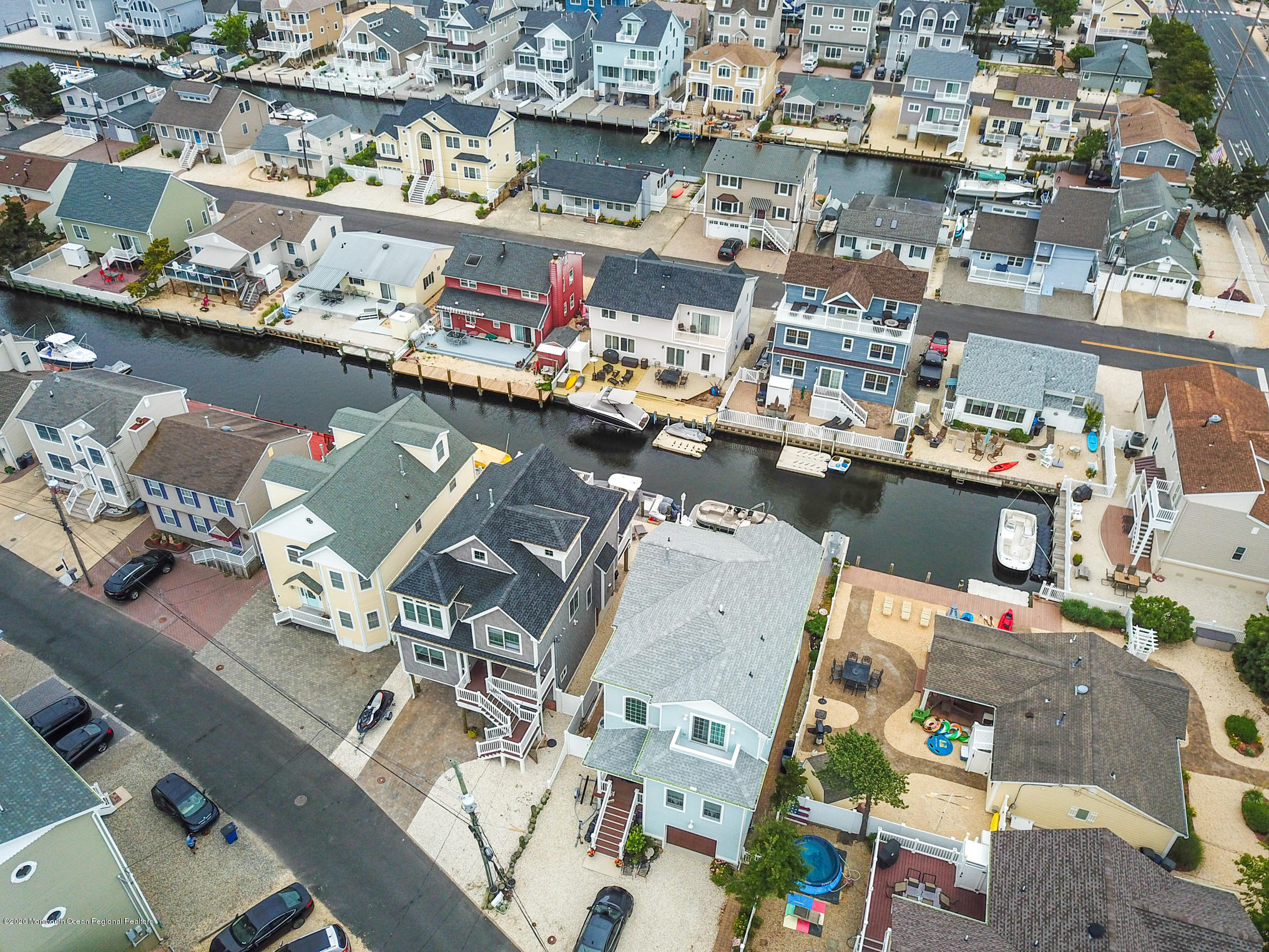 210 Johnson Road Lavallette, NJ 08735 - Photo 4 of 48 an aerial view of a houses