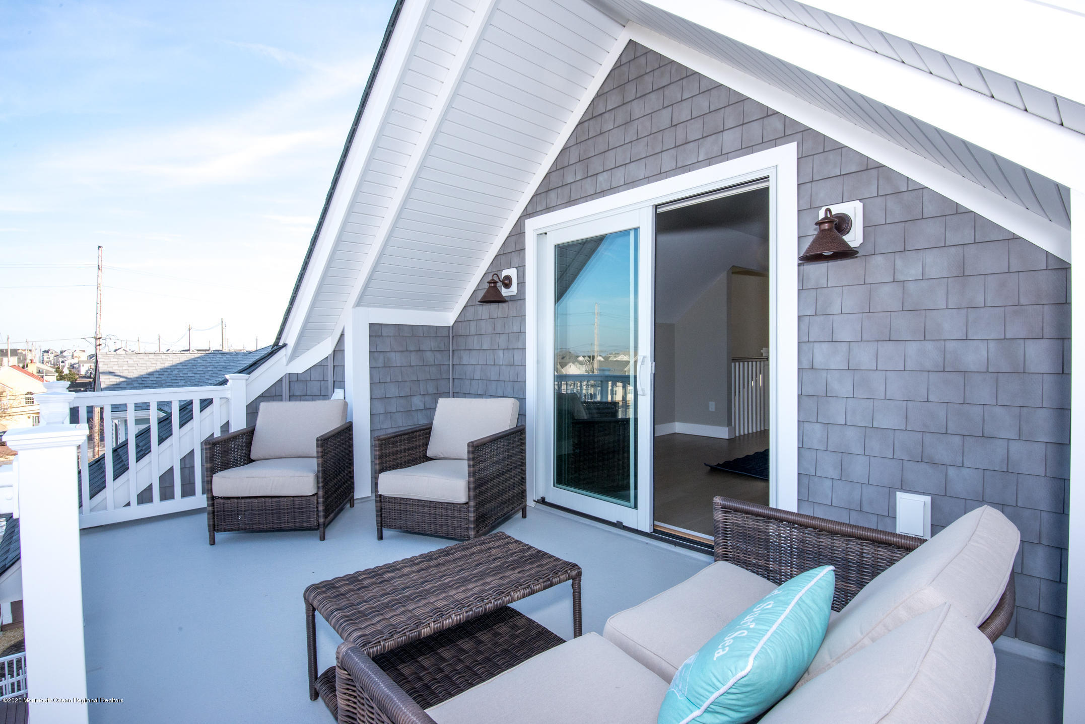 210 Johnson Road Lavallette, NJ 08735 - Photo 46 of 48 a balcony with furniture and rug