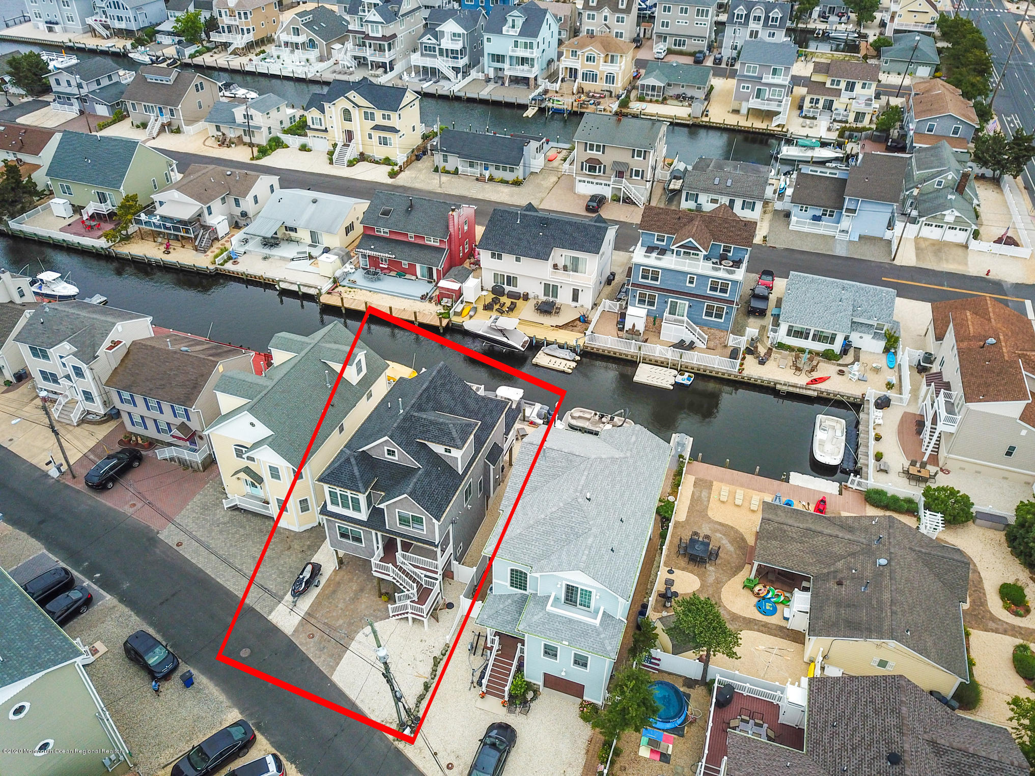 210 Johnson Road Lavallette, NJ 08735 - Photo 48 of 48 an aerial view of a city