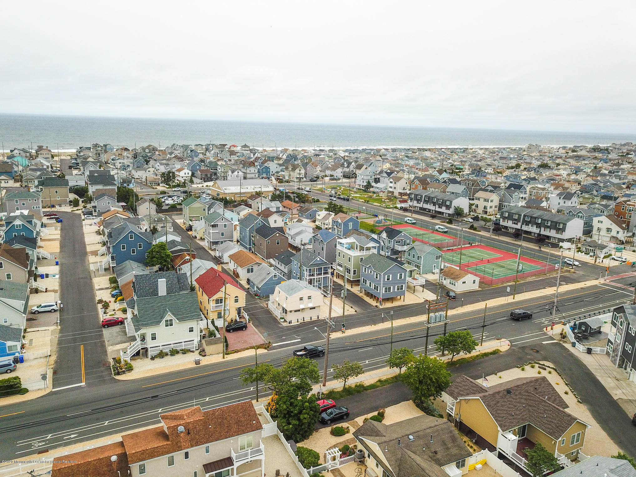 210 Johnson Road Lavallette, NJ 08735 - Photo 5 of 48 an aerial view of a city