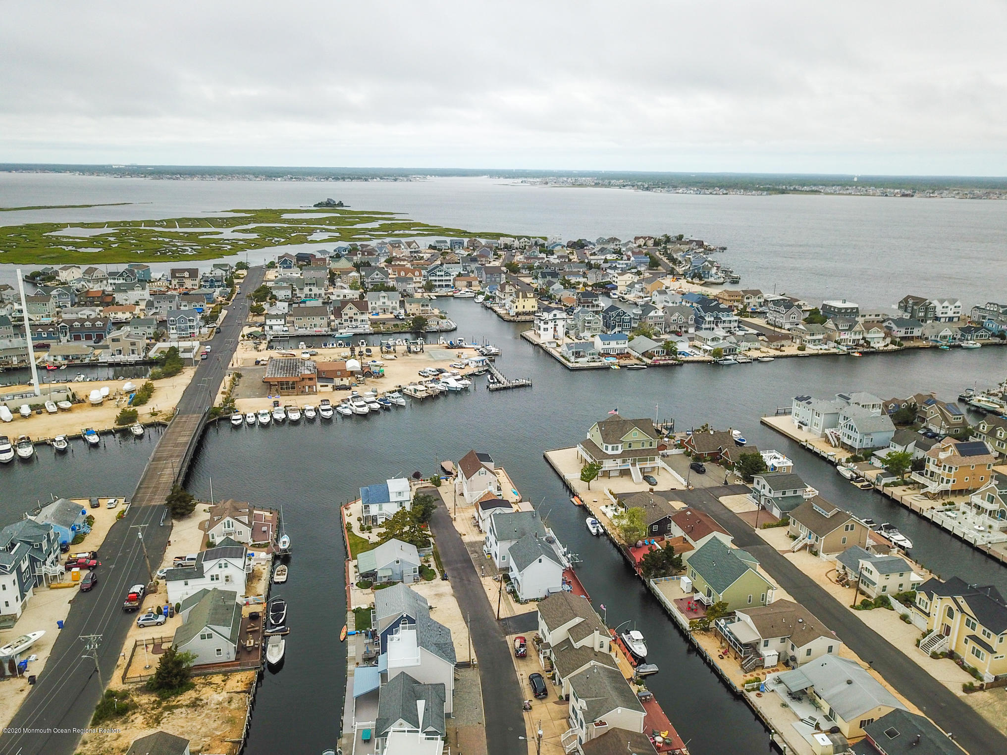 210 Johnson Road Lavallette, NJ 08735 - Photo 6 of 48 an aerial view of a city with ocean view