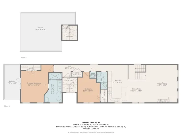 a picture of a floor plan