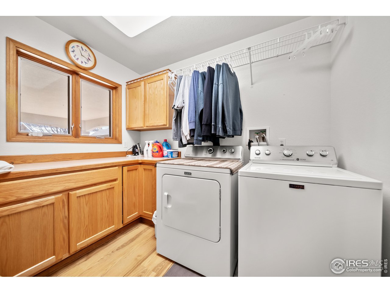 17680 County Rd Q.8 Fort Morgan, CO 80701 - Photo 10 of 40 a utility room with dryer and washer