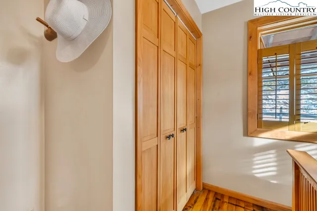 a view of front door