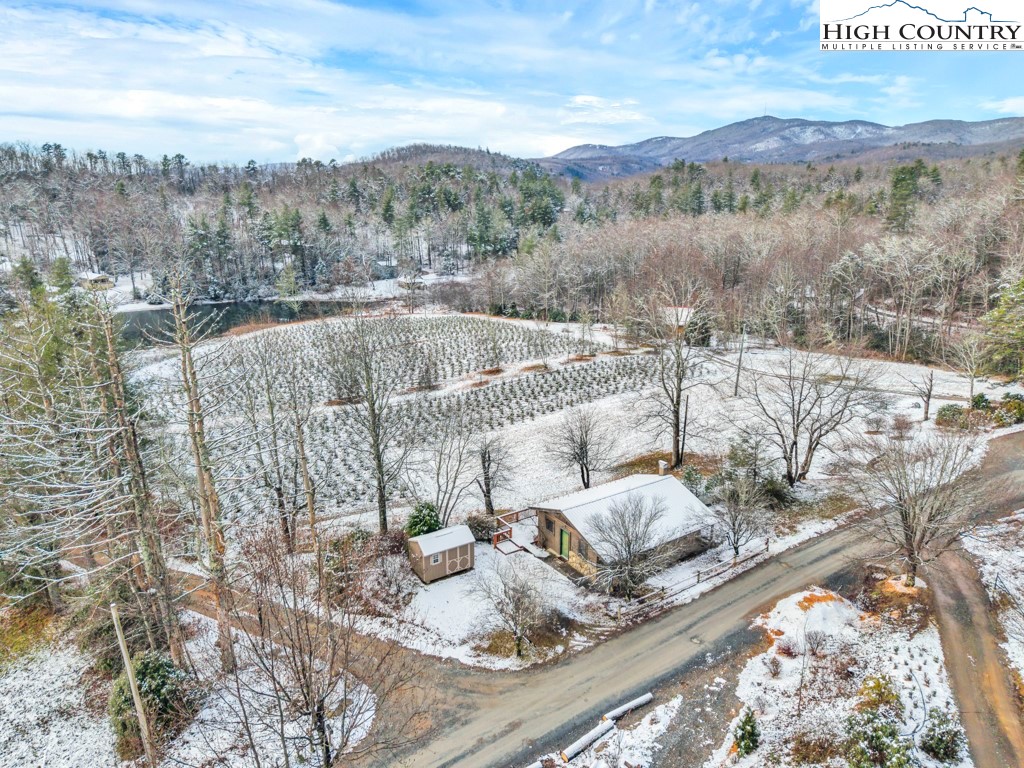 5171 Edgemont Road Collettsville, NC 28611 - Photo 15 of 21 a view of a balcony with furniture and a yard