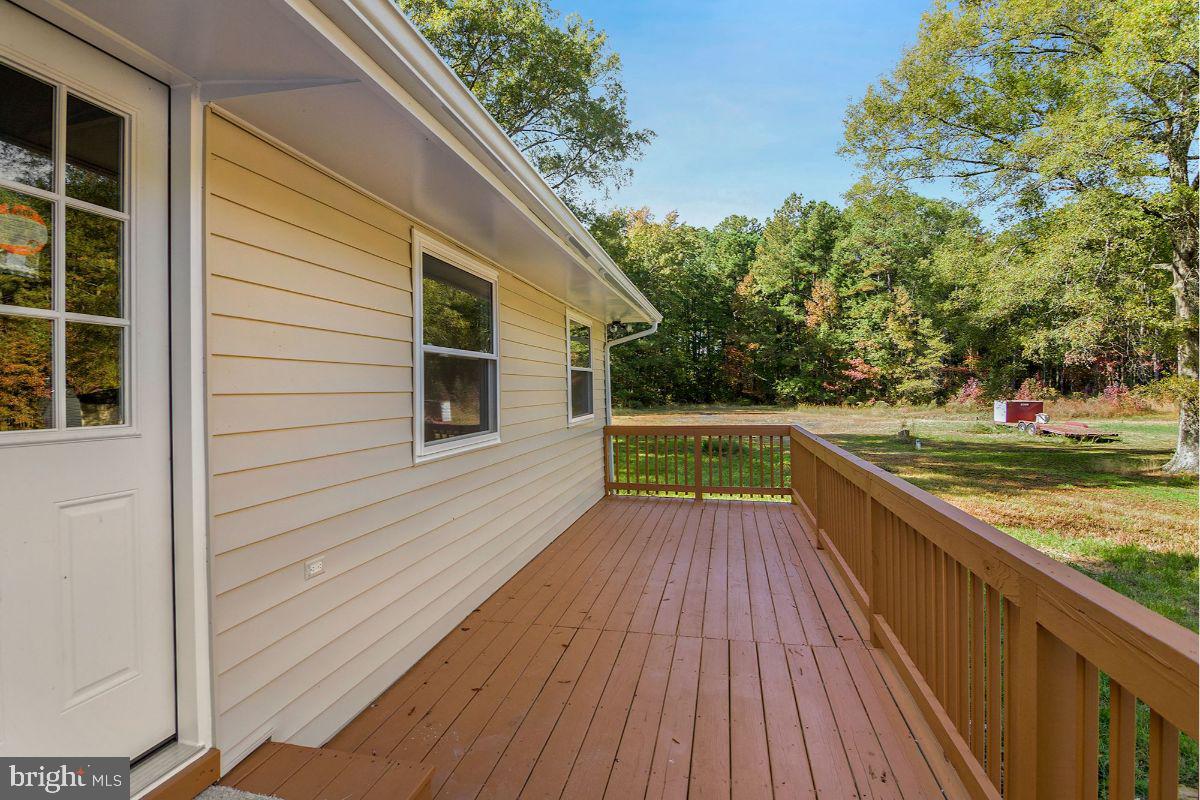 15615 Woodland Point Road Newburg, MD 20664 - Photo 22 of 30 Deck with door from dining room