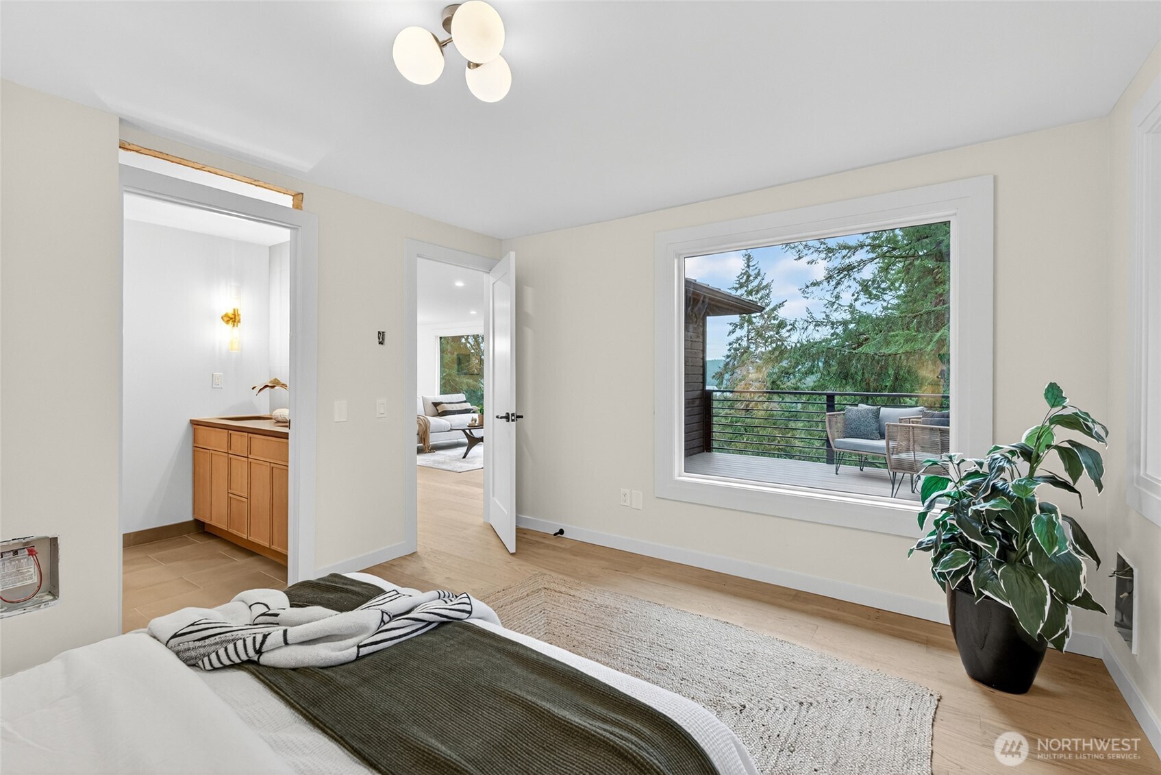 16 Southern Court Bellingham, WA 98229 - Photo 15 of 31 a bedroom with a bed and a window