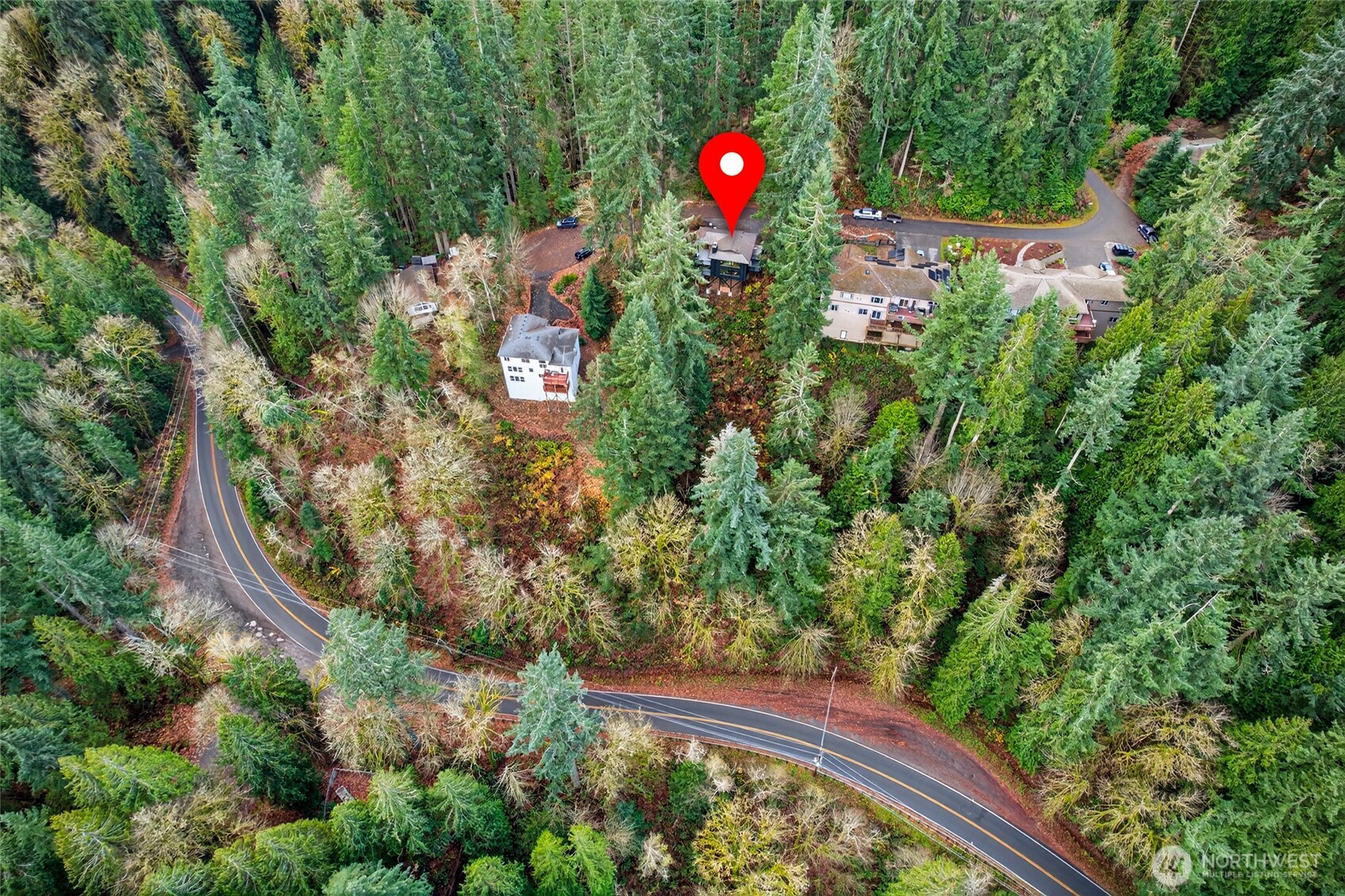 16 Southern Court Bellingham, WA 98229 - Photo 24 of 31 a backyard of a house with lots of green space and plants