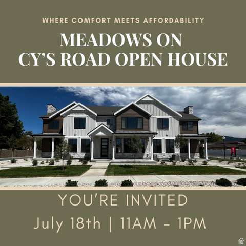 Open House Invitation. Providing details for a property viewing event