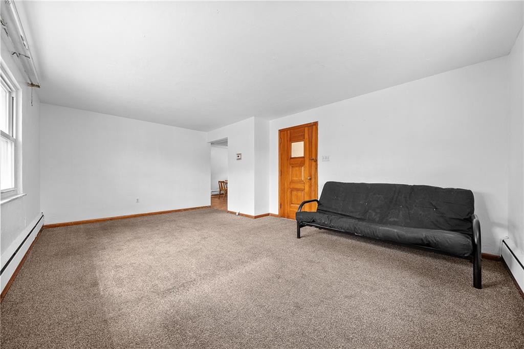 1353 Bower Hill Road Bridgeville, PA 15017 - Photo 3 of 45 Upper level family room could function as a bedroom. Hard woods under all carpets.