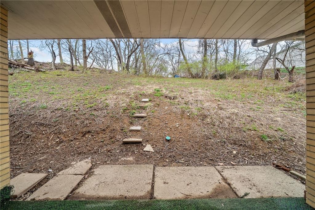 1353 Bower Hill Road Bridgeville, PA 15017 - Photo 35 of 45 Back yard extends to Terrace for potential sub-division or off street parking.
