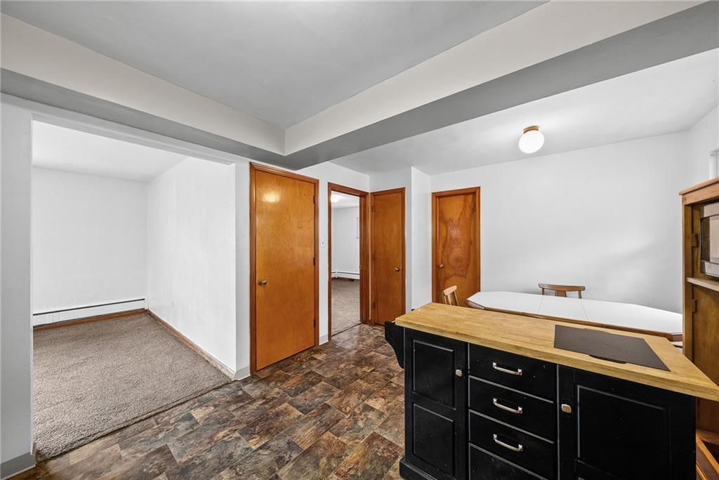 1353 Bower Hill Road Bridgeville, PA 15017 - Photo 10 of 45 Upper level kitchen with brand new floors