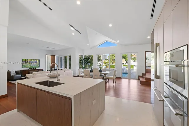 a dining room with furniture window wooden floor