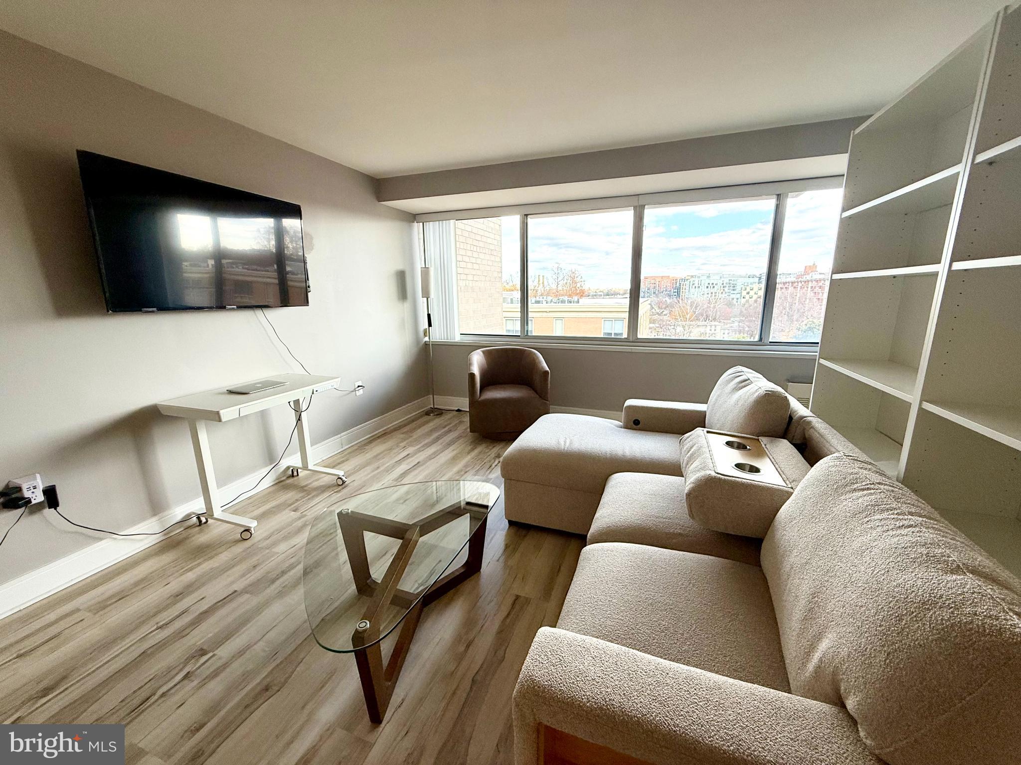 800 4th Street Southwest, Unit 610 Washington, DC 20024 - Photo 2 of 11 Bright and airy urban living space.