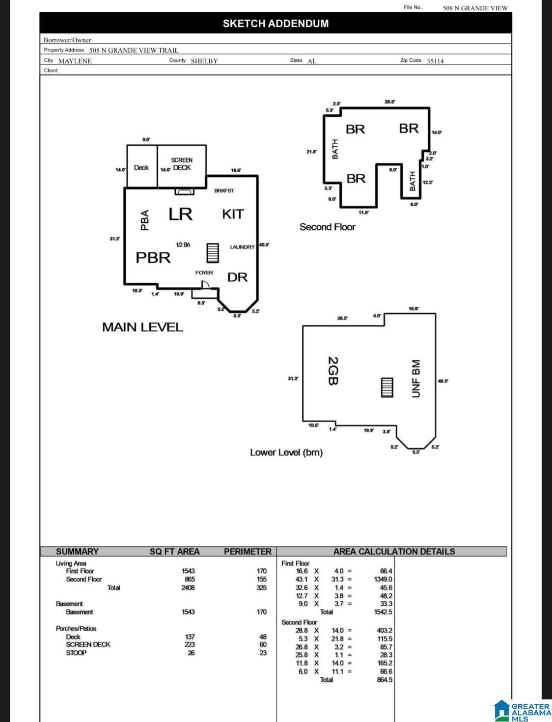 508 North Grande View Trail Alabaster, AL 35114 - Photo 36 of 36