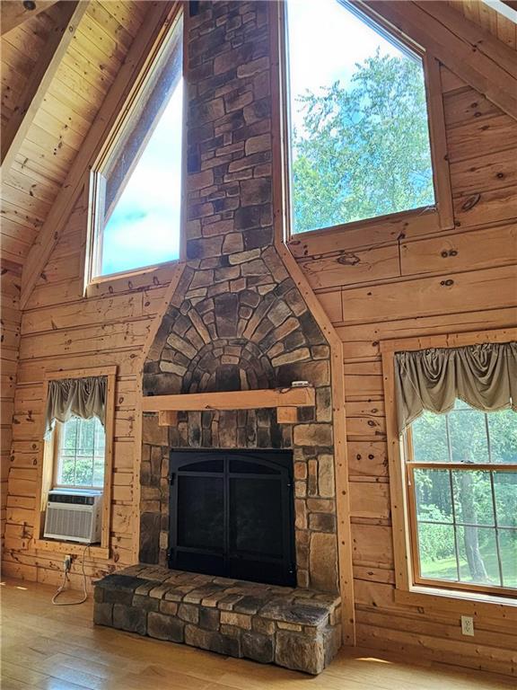 459 Big Knob Road Rochester, PA 15074 - Photo 15 of 48 a fireplace with window